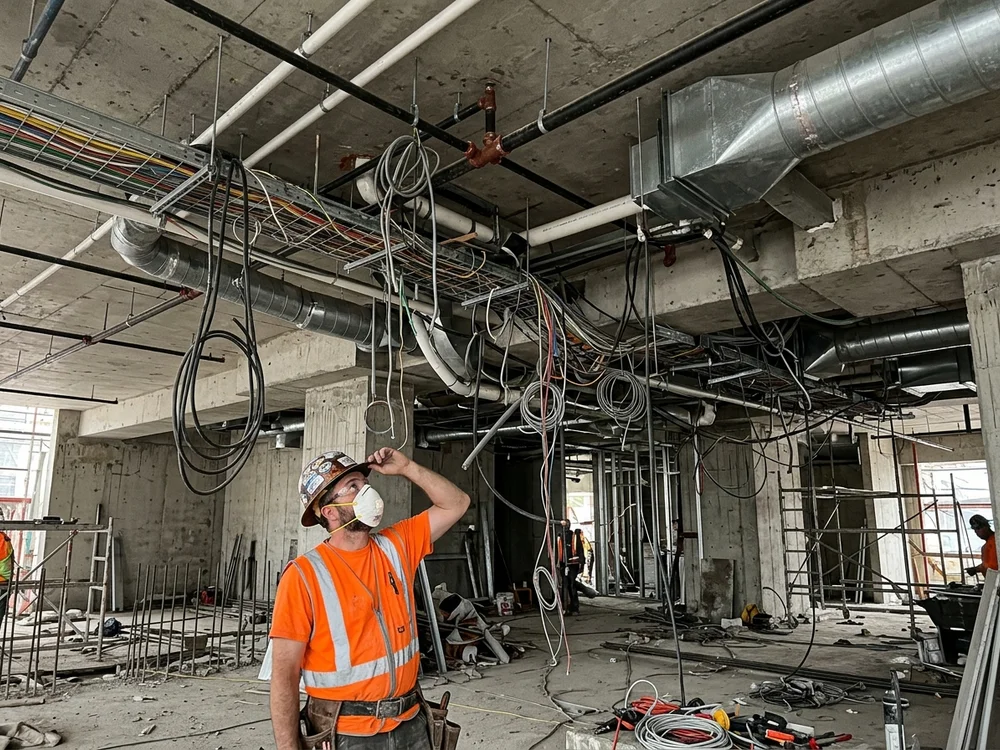 Without MEP Consulting: Uncoordinated Construction Clashes
