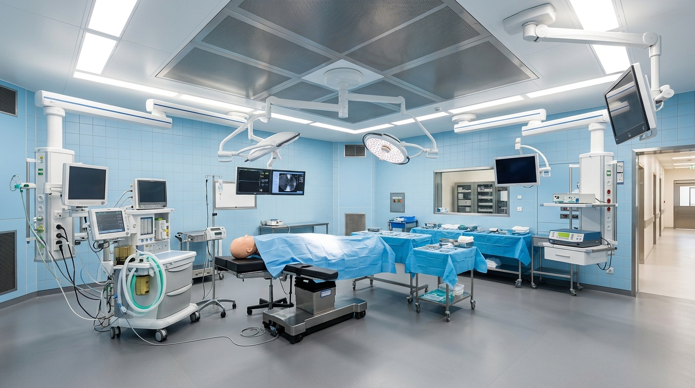 NABH Healthcare Hospital OT MEP Cleanroom Engineering